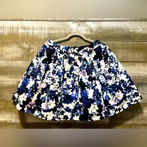 EXPRESS floral skirt